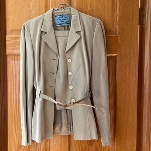 Vintage Prada Skirt Suit size 42